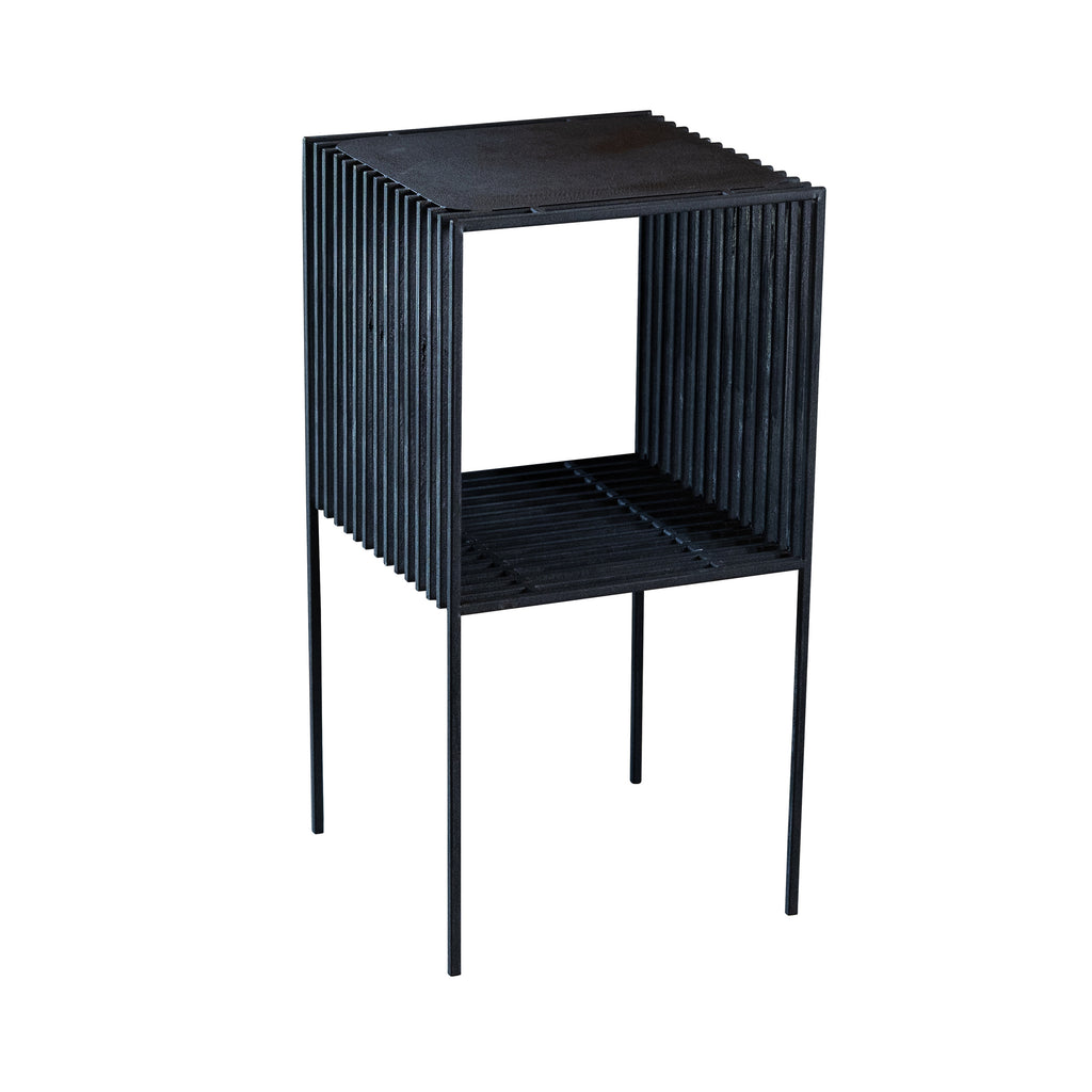 LP Record Storage Rack with Shelf, Vinyl Stand, Modern Organizer for Music Lovers
