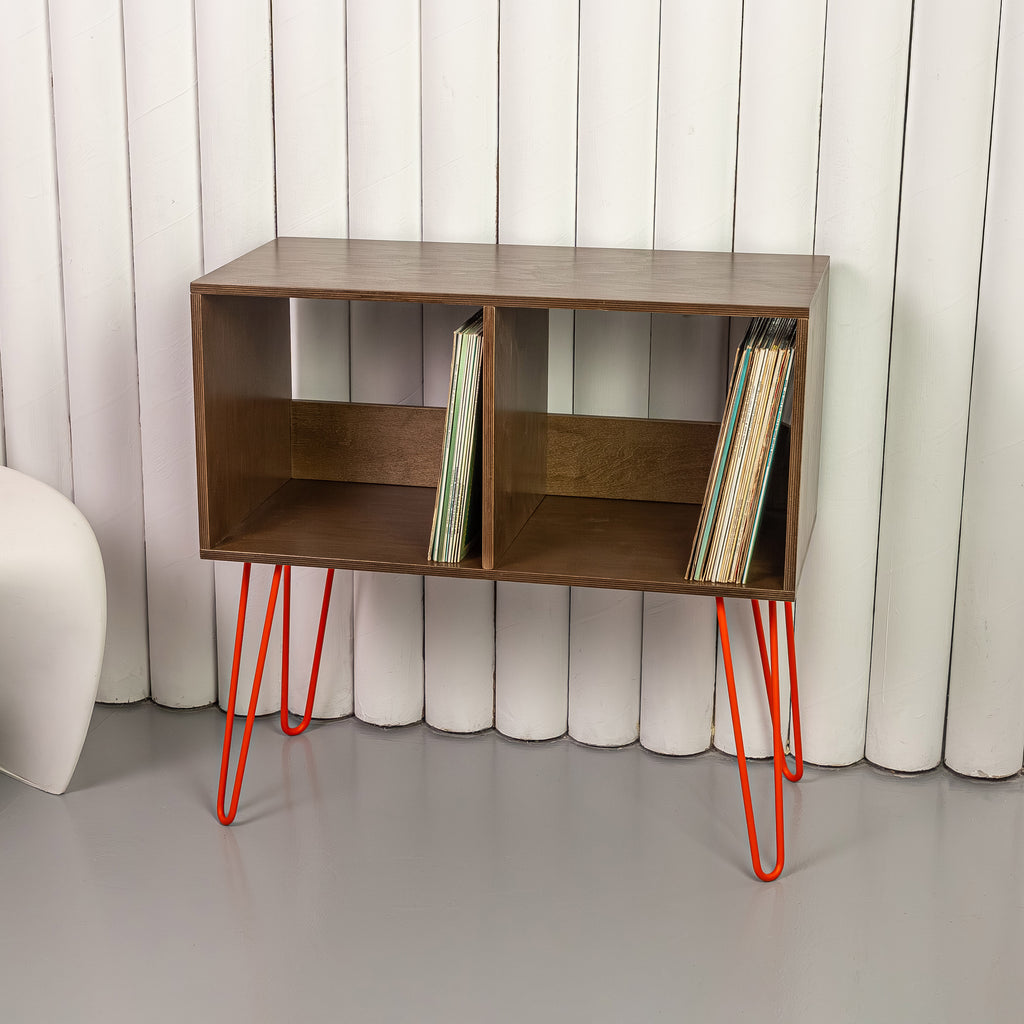 Turntable Table with Vinyl Storage, Record Player Stand