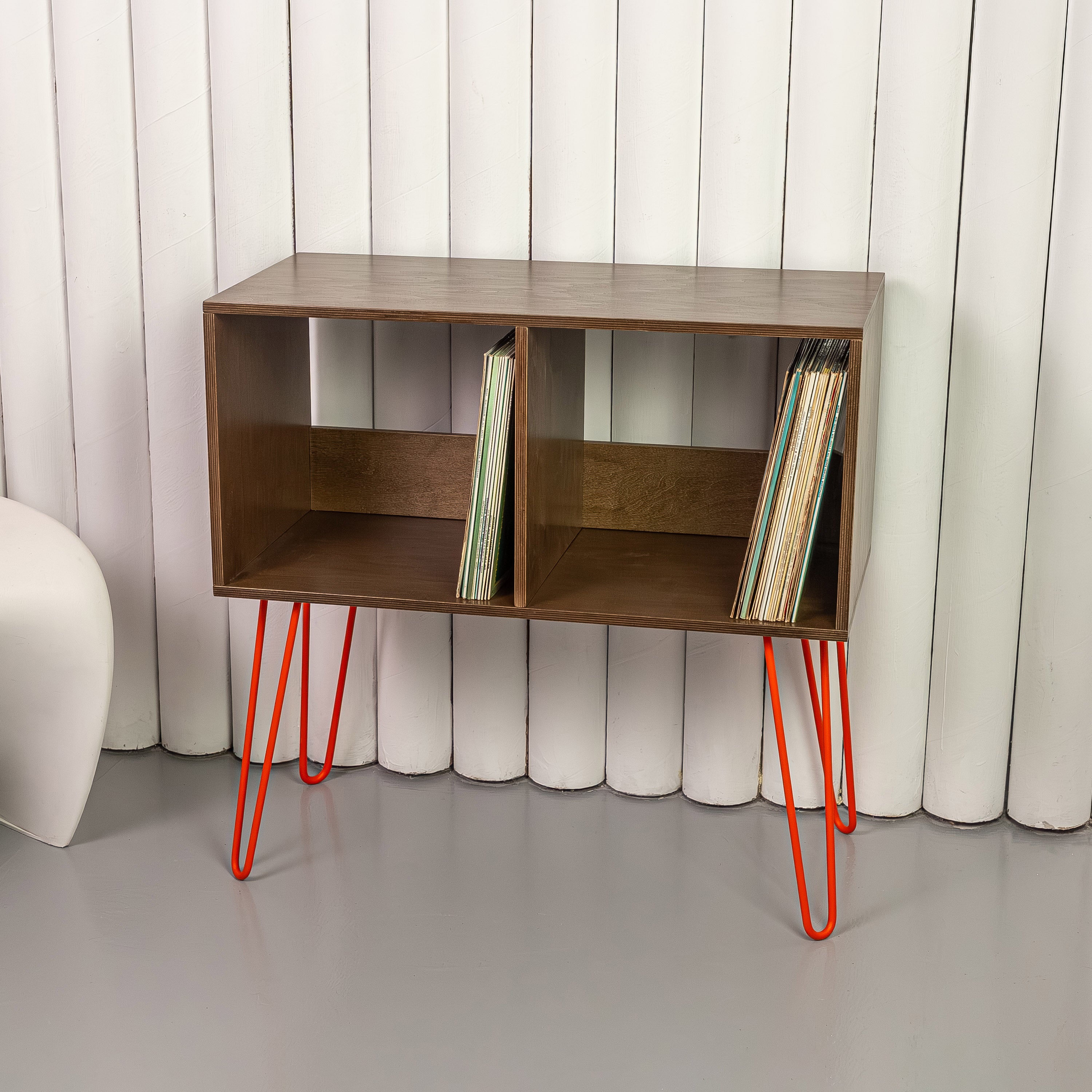 Turntable Table with Vinyl Storage, Record Player Stand