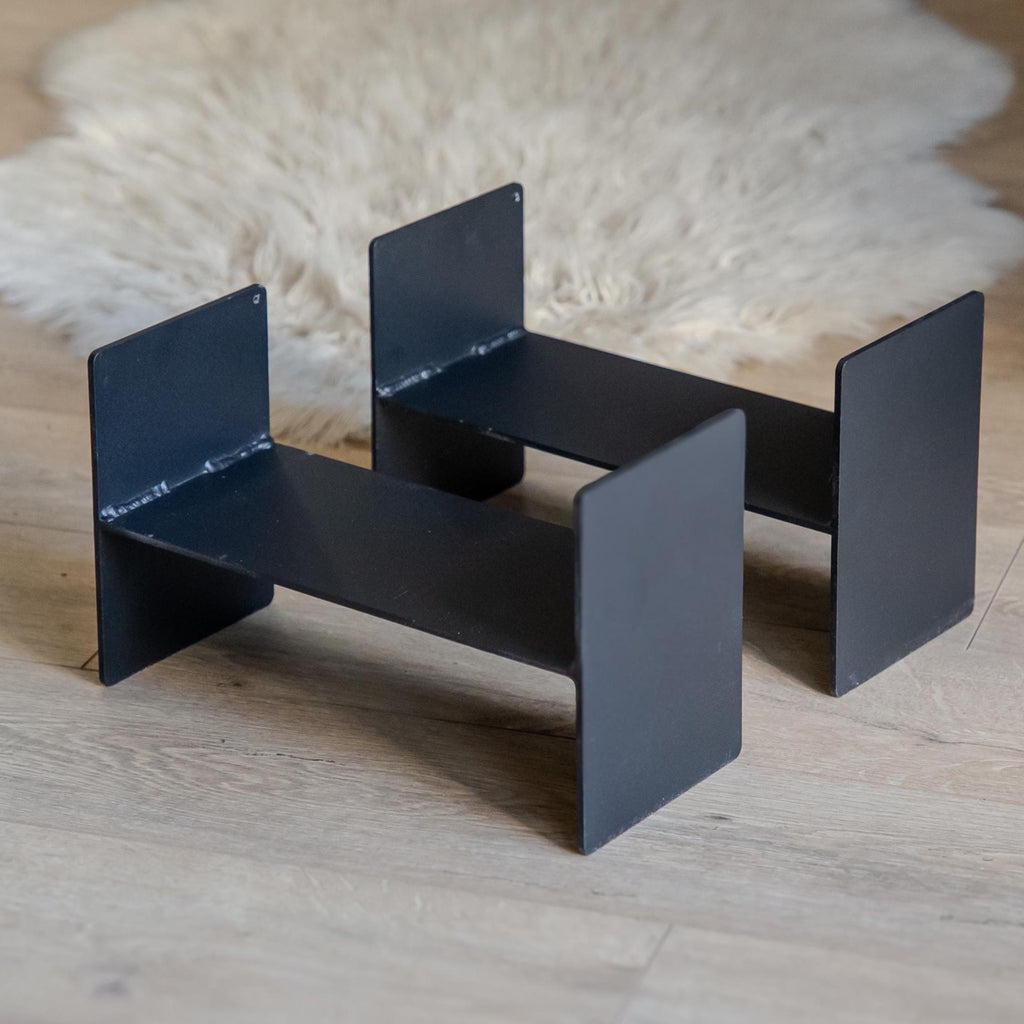 Steel Log Holder Firewood Rack Modern Metal Firewood Holder Stand Indoor Storage Stylish Log Rack Compact Design For Fireplace Outdoor Use