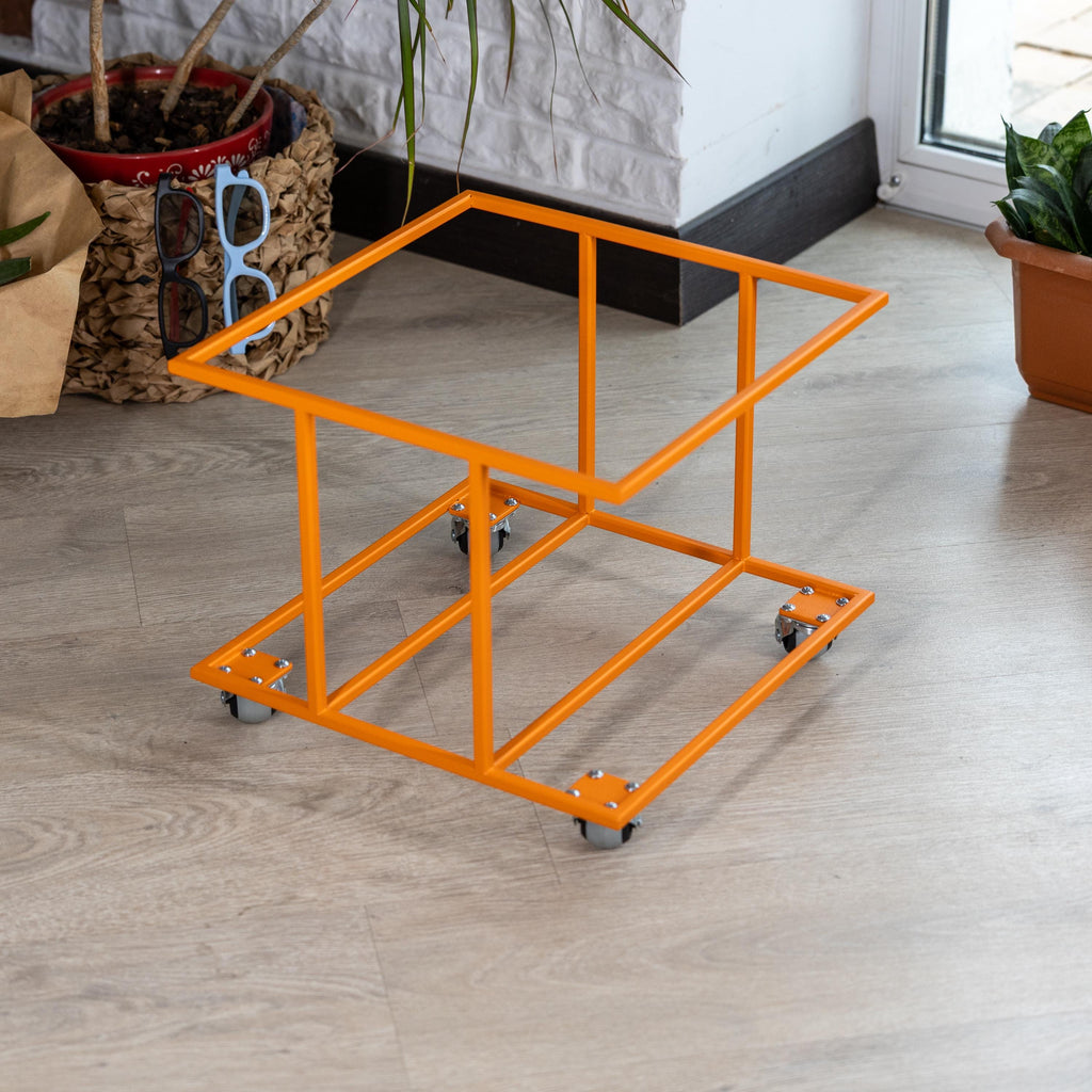 Metal Vinyl Record Holder: Modern Minimalist LP Storage