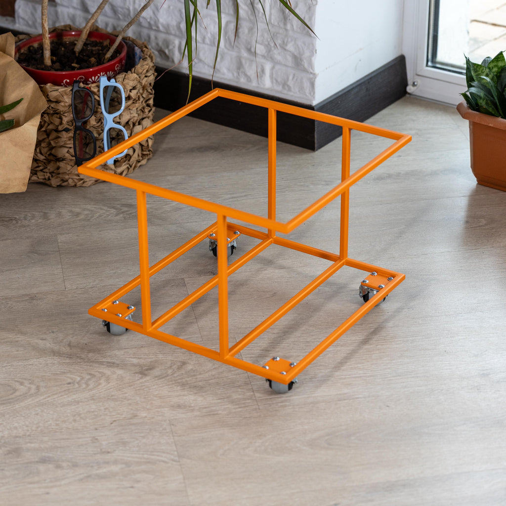 Designer Vinyl Storage Crate Metal Record Holder Audiophile Stand