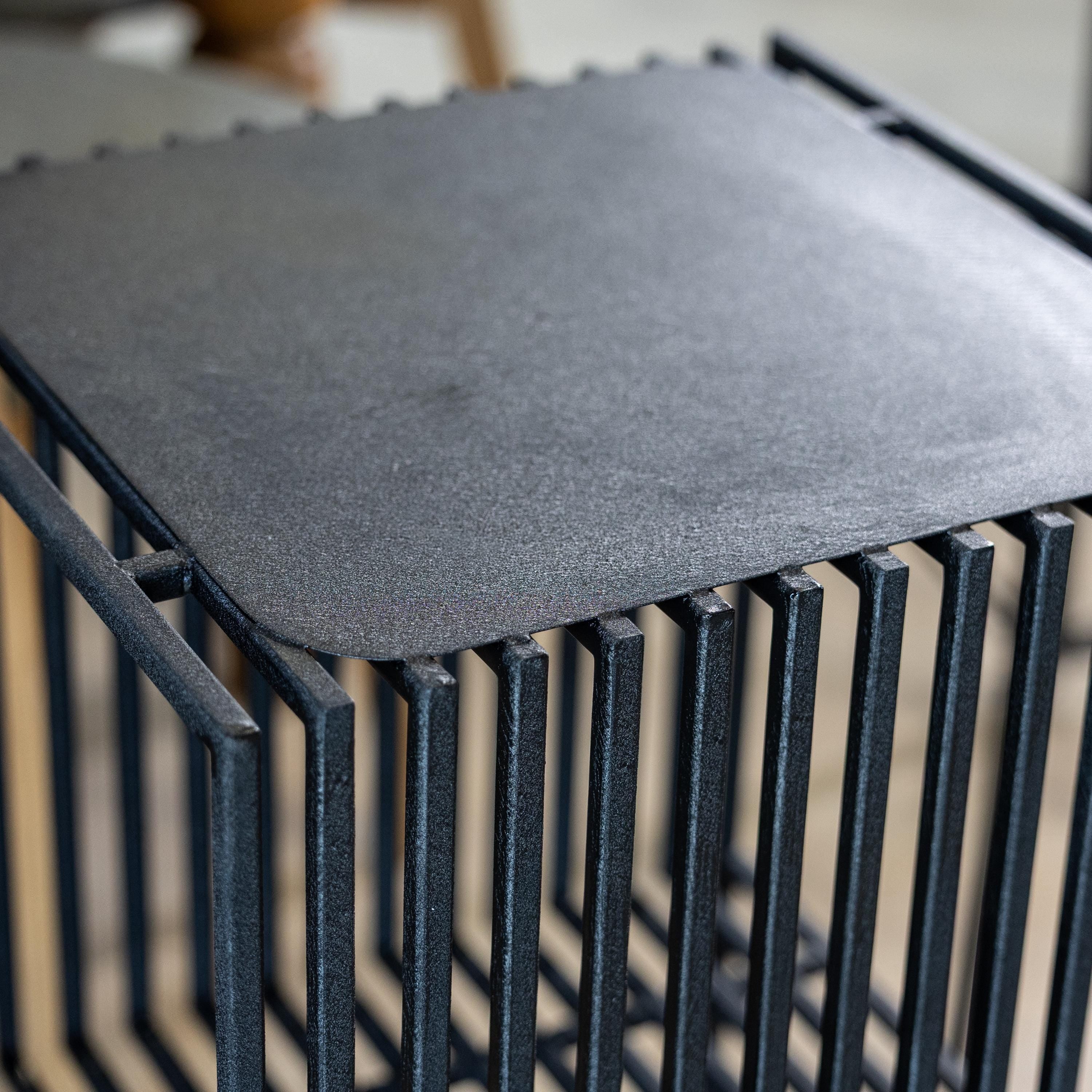 Handmade Vinyl Record Storage Stand: Mid-Century Modern Turntable Organizer