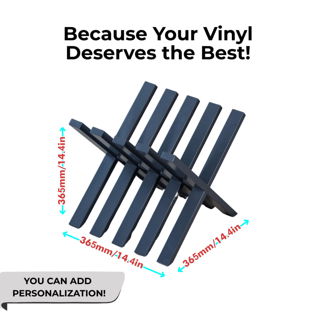Record Holder Vinyl Collector Gift Metal LP Storage Rack Handmade Music Shelf Modern Display Stand Organizer Albums Home Audio Decor Idea