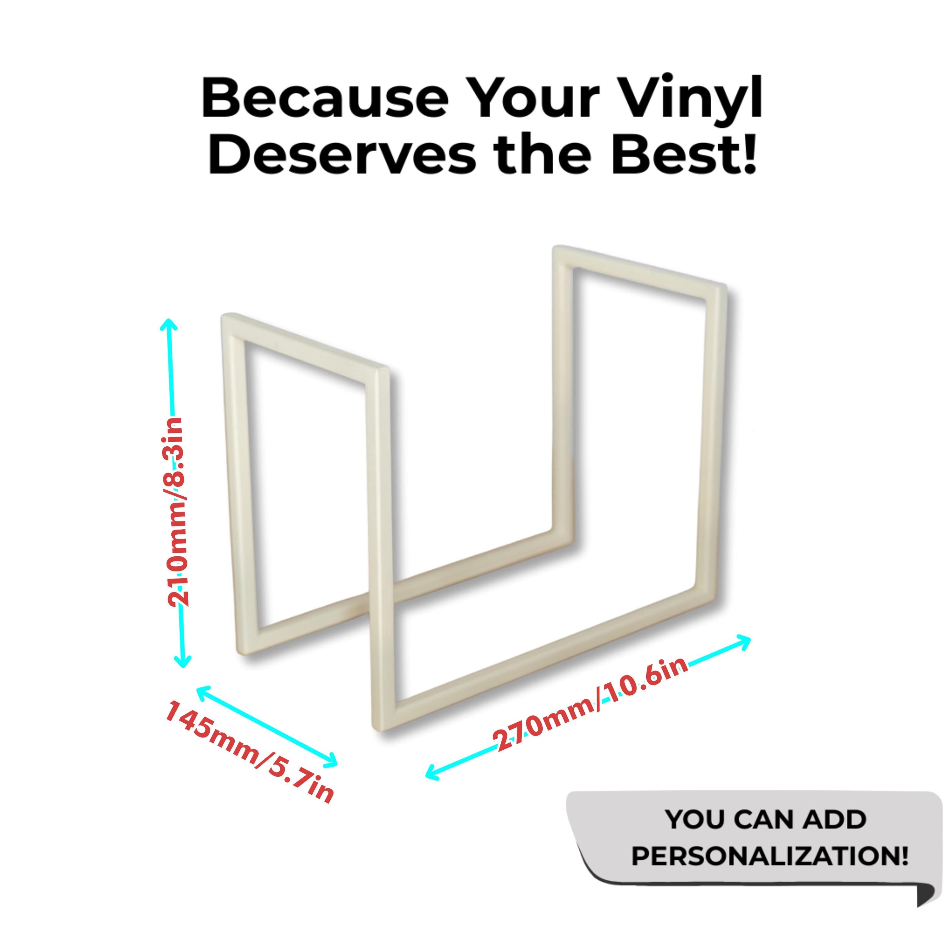 Vinyl Record Stand, Metal LP Holder, Modern Vinyl Storage Rack, Record Album Display