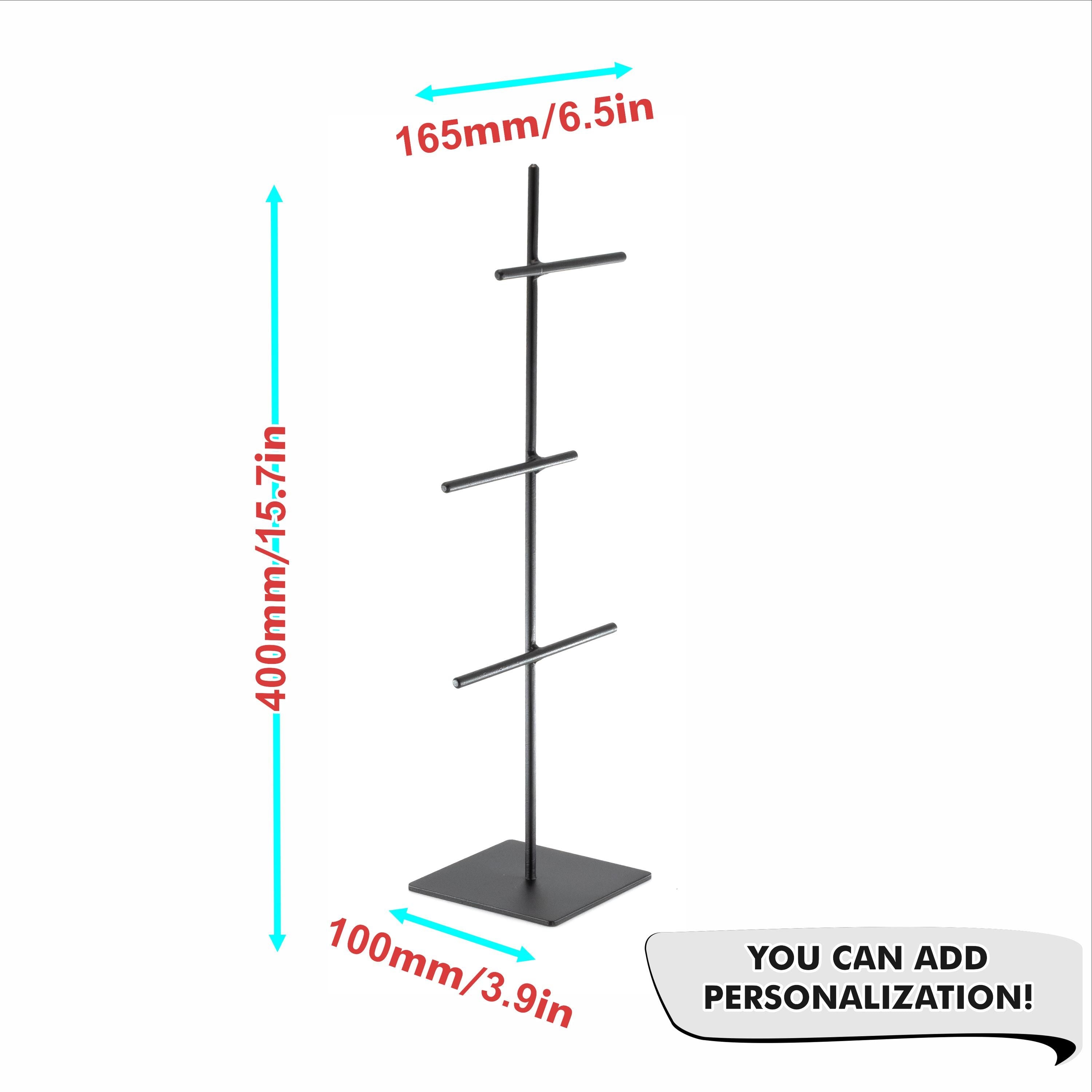 Modern Metal Jewelry Stand: Handmade Vanity Organizer