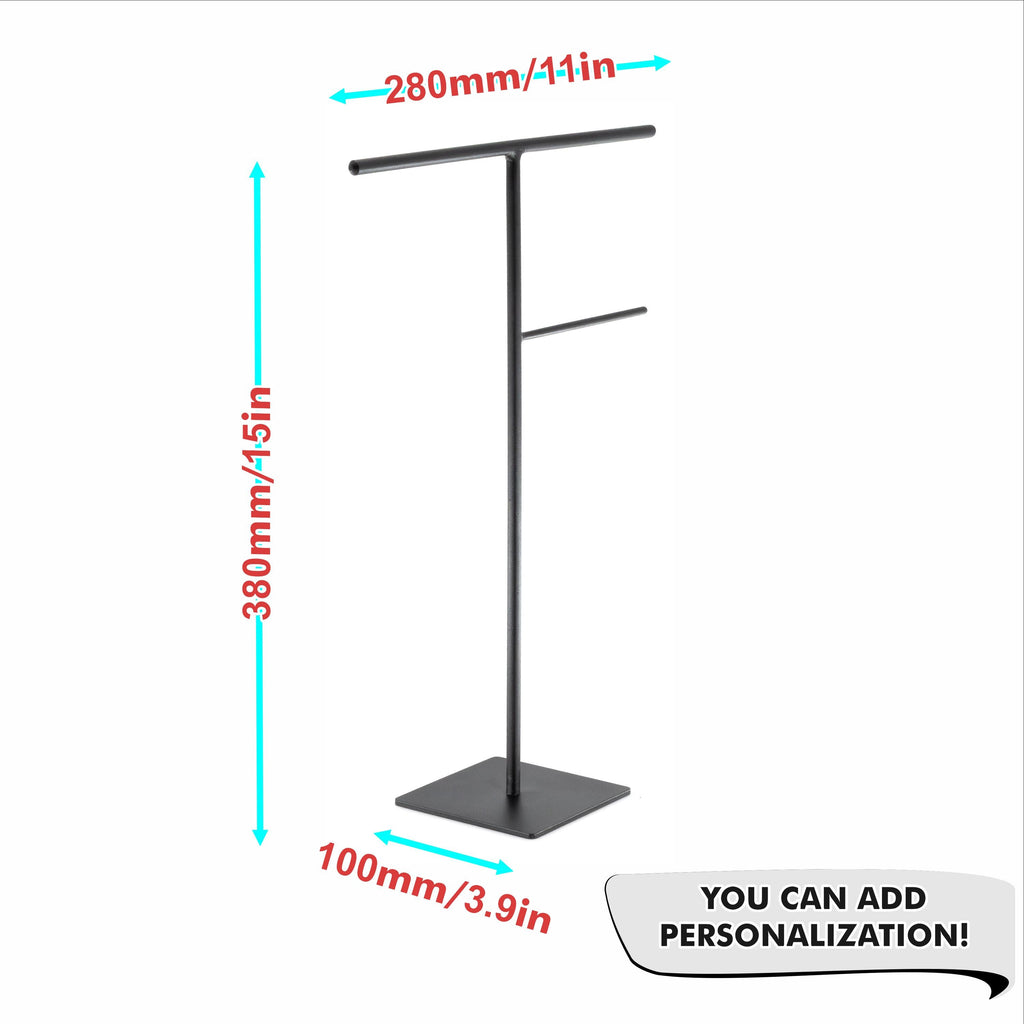 Modern Jewelry Stand Metal Necklace Holder Minimalist Jewelry Organizer Gift for Mom Mothers Day