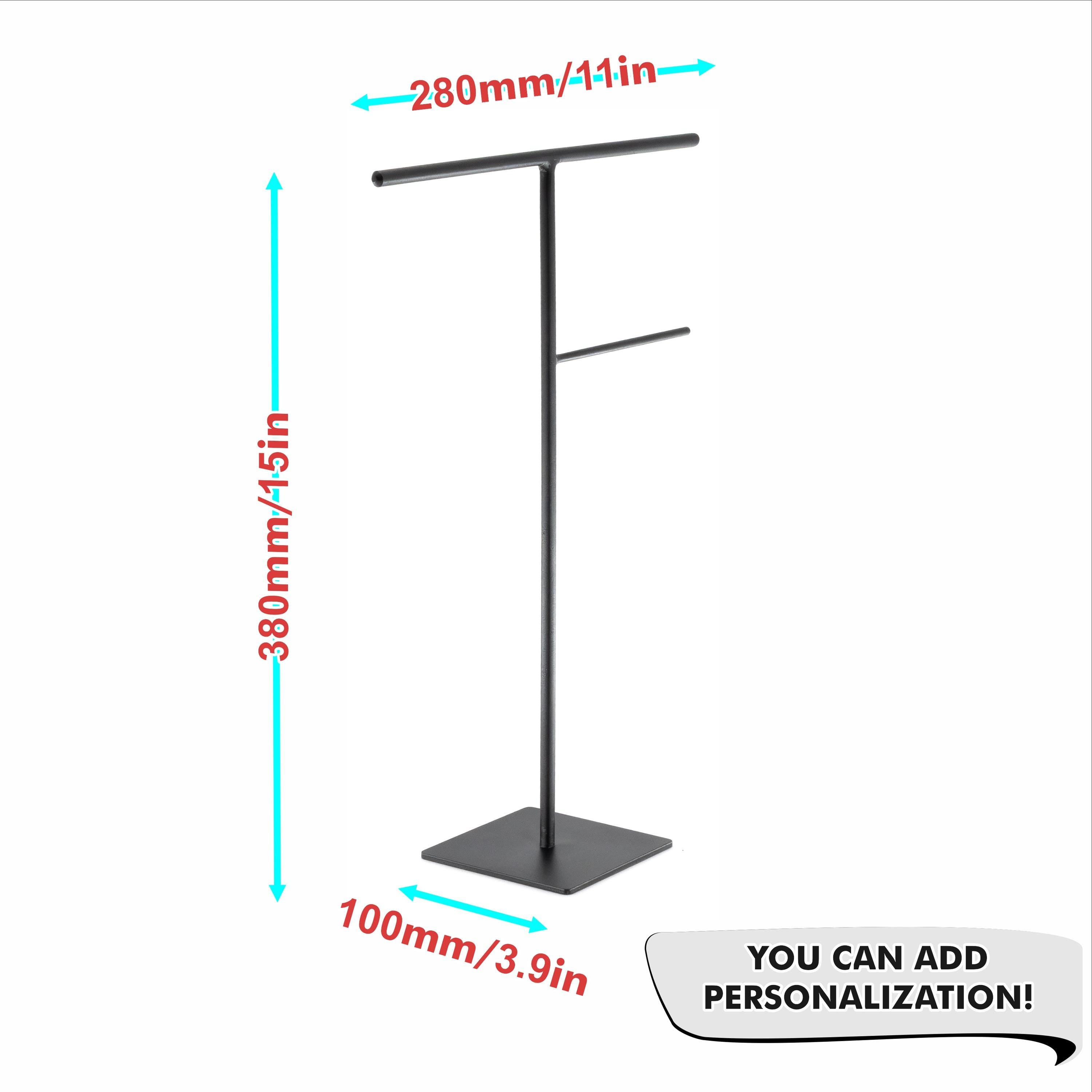 Modern Jewelry Stand Metal Necklace Holder Minimalist Jewelry Organizer Gift for Mom Mothers Day