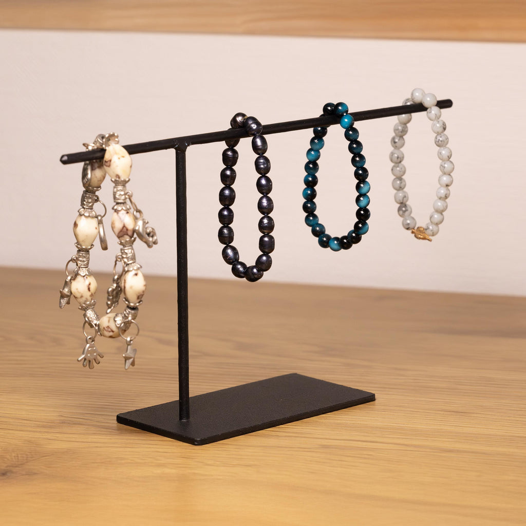 Metal Jewelry Stand Bracelet Holder Watch Organizer Minimalist Display Rack