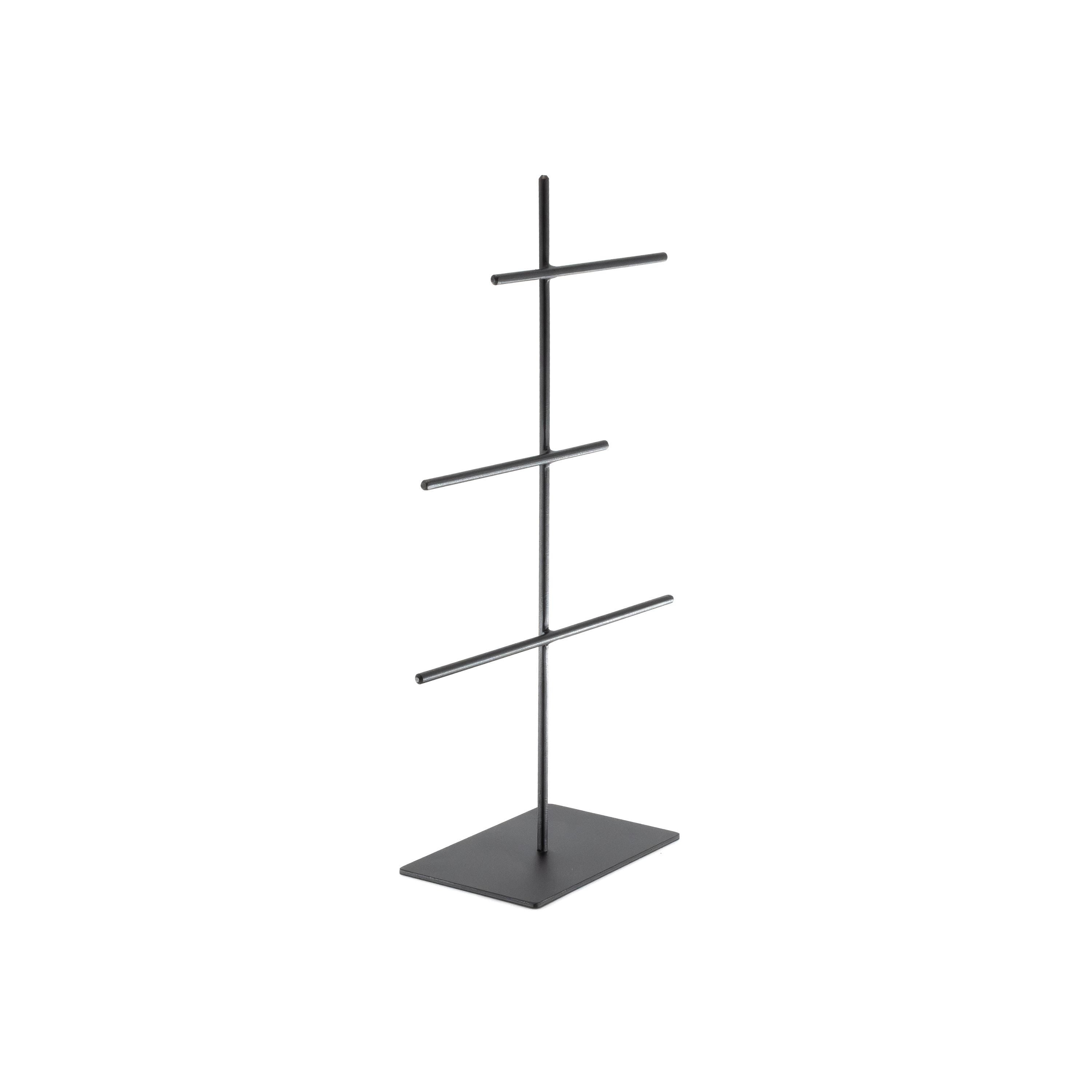 Jewelry Organizer Stand Metal  Modern Jewelry Holder for Vanity, Dresser & Store Display