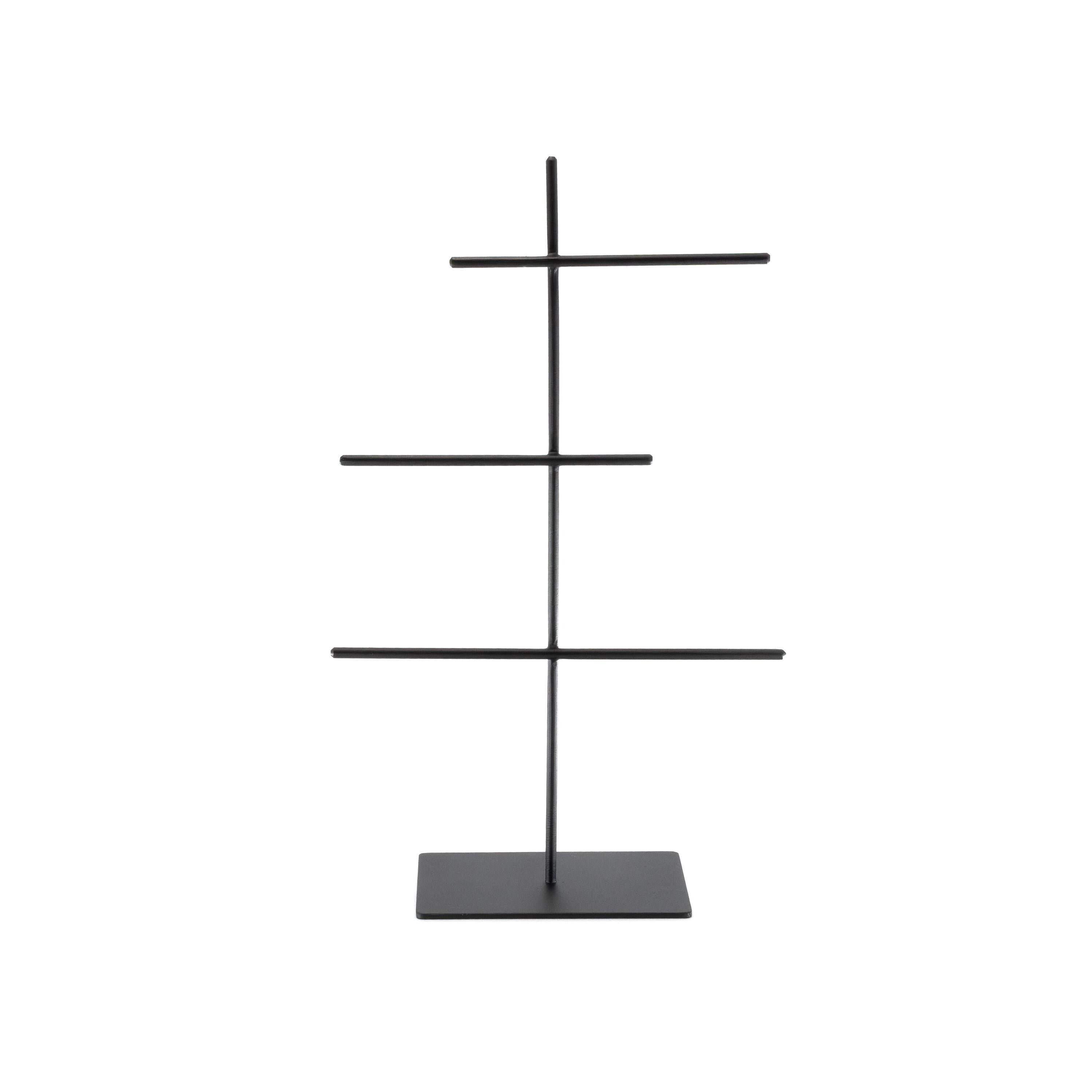 Jewelry Organizer Stand Metal  Modern Jewelry Holder for Vanity, Dresser & Store Display