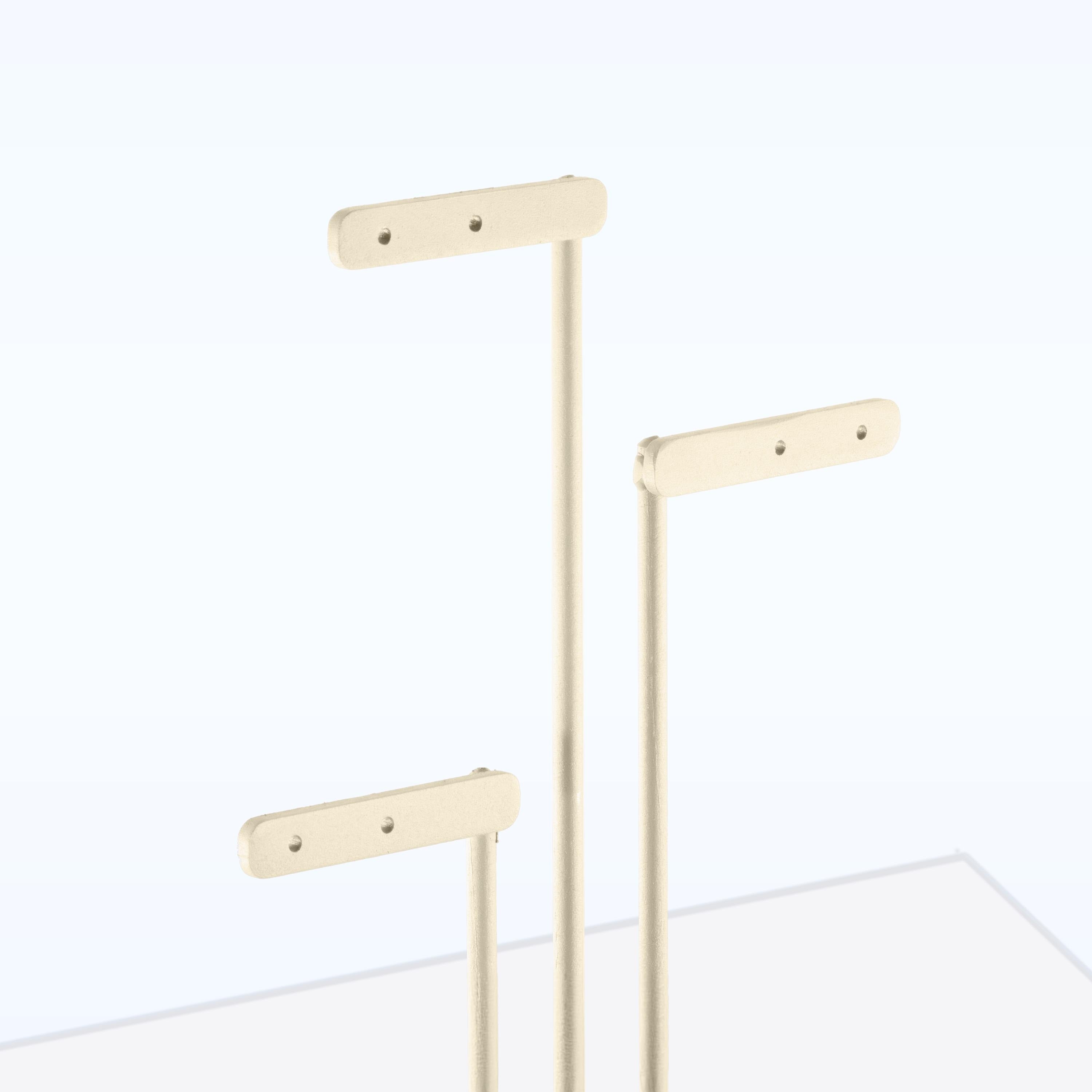 Metal Earring Stand Organizer  Handmade Steel Jewelry Holder, Modern Minimalist Jewelry Display