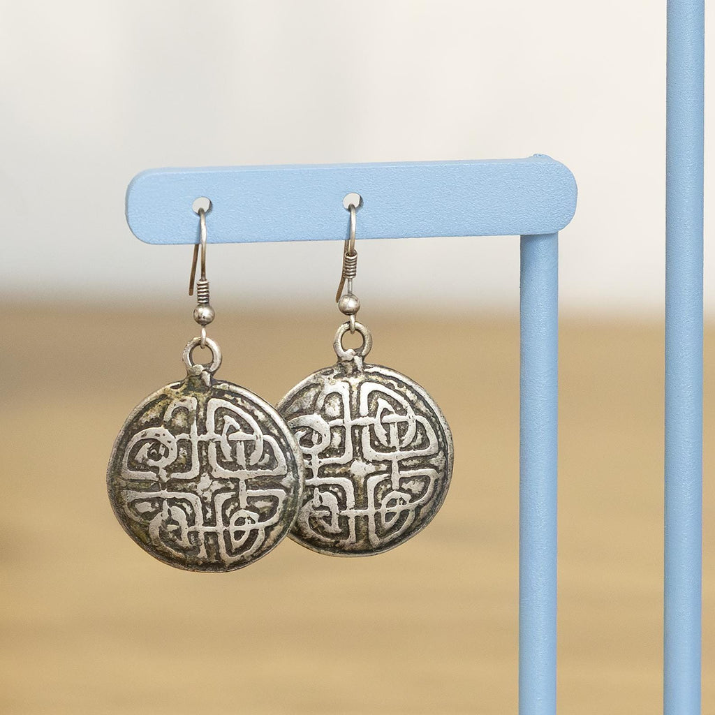 Metal Earring Stand Organizer  Handmade Steel Jewelry Holder, Modern Minimalist Jewelry Display