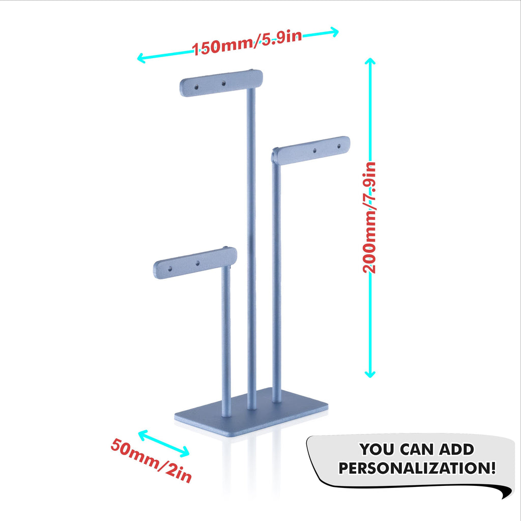 Metal Jewelry Organizer  Modern Minimalist  Earring Stand and Display for Earrings and Studs