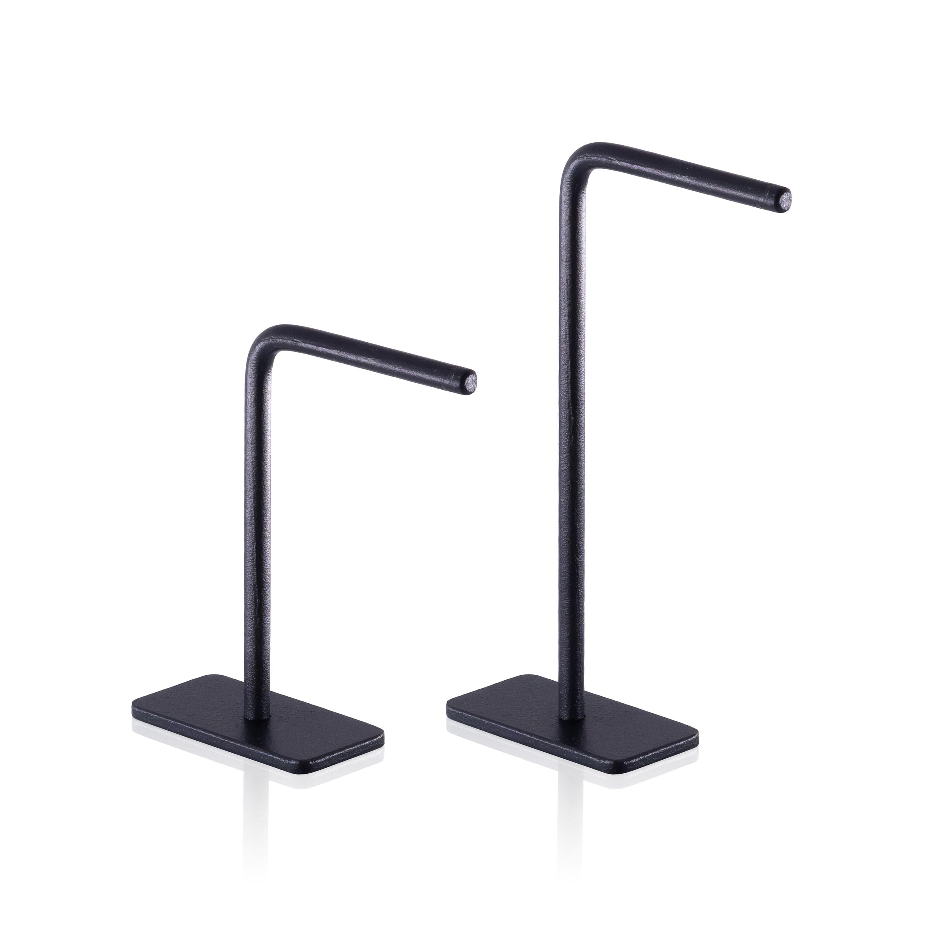 Earring Display Stand Set of 2  Minimalist Metal Jewelry Holder, Modern Earring Organizer