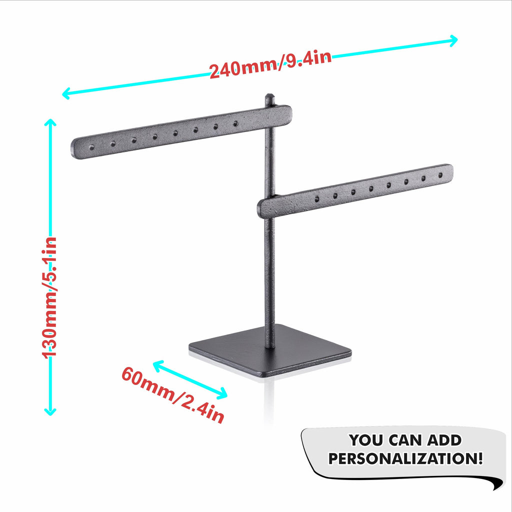 Metal Earring Stand  Minimalist Jewelry Holder for Earrings and Studs