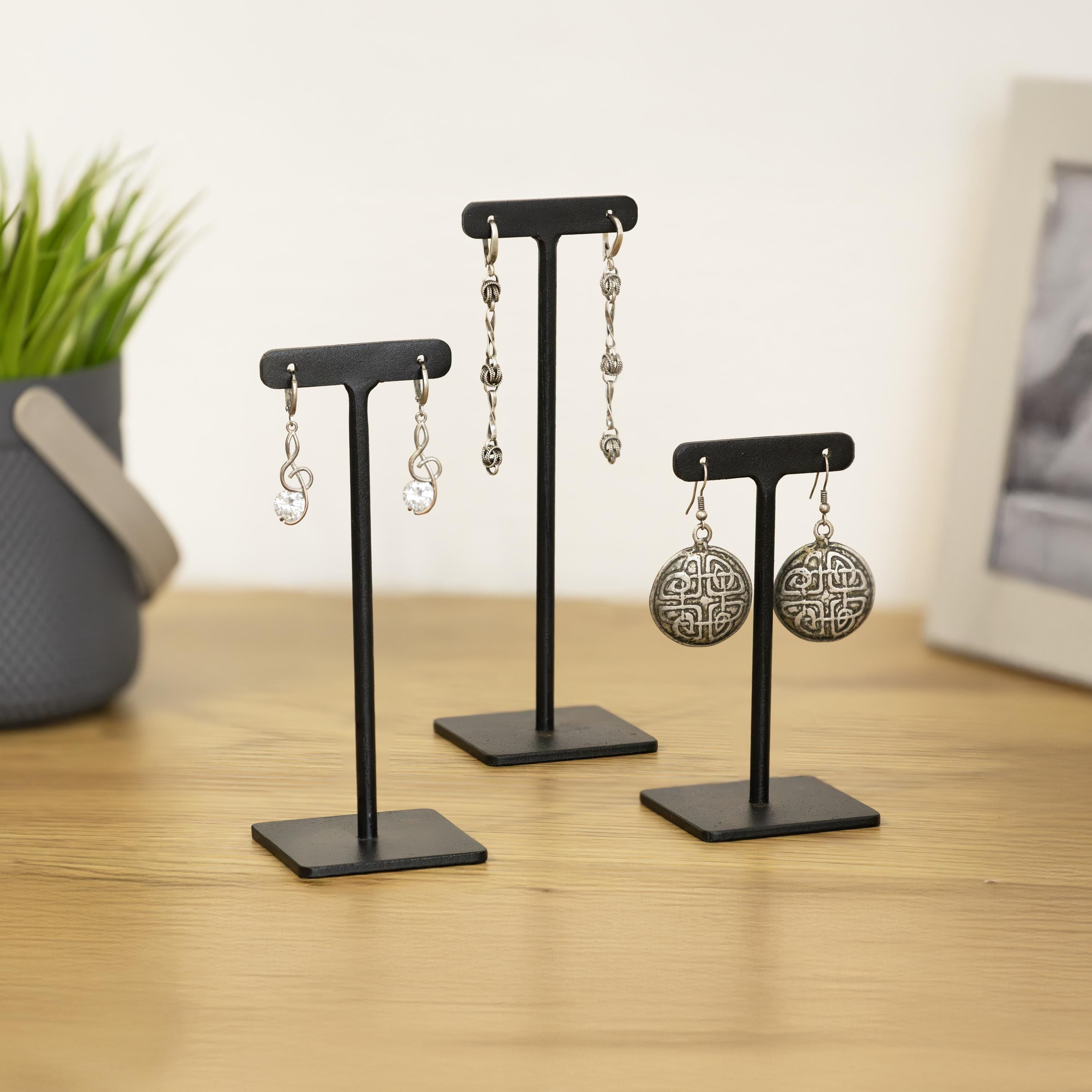 Metal Earrings Display Stand  Jewelry Organizer for Earrings and Studs