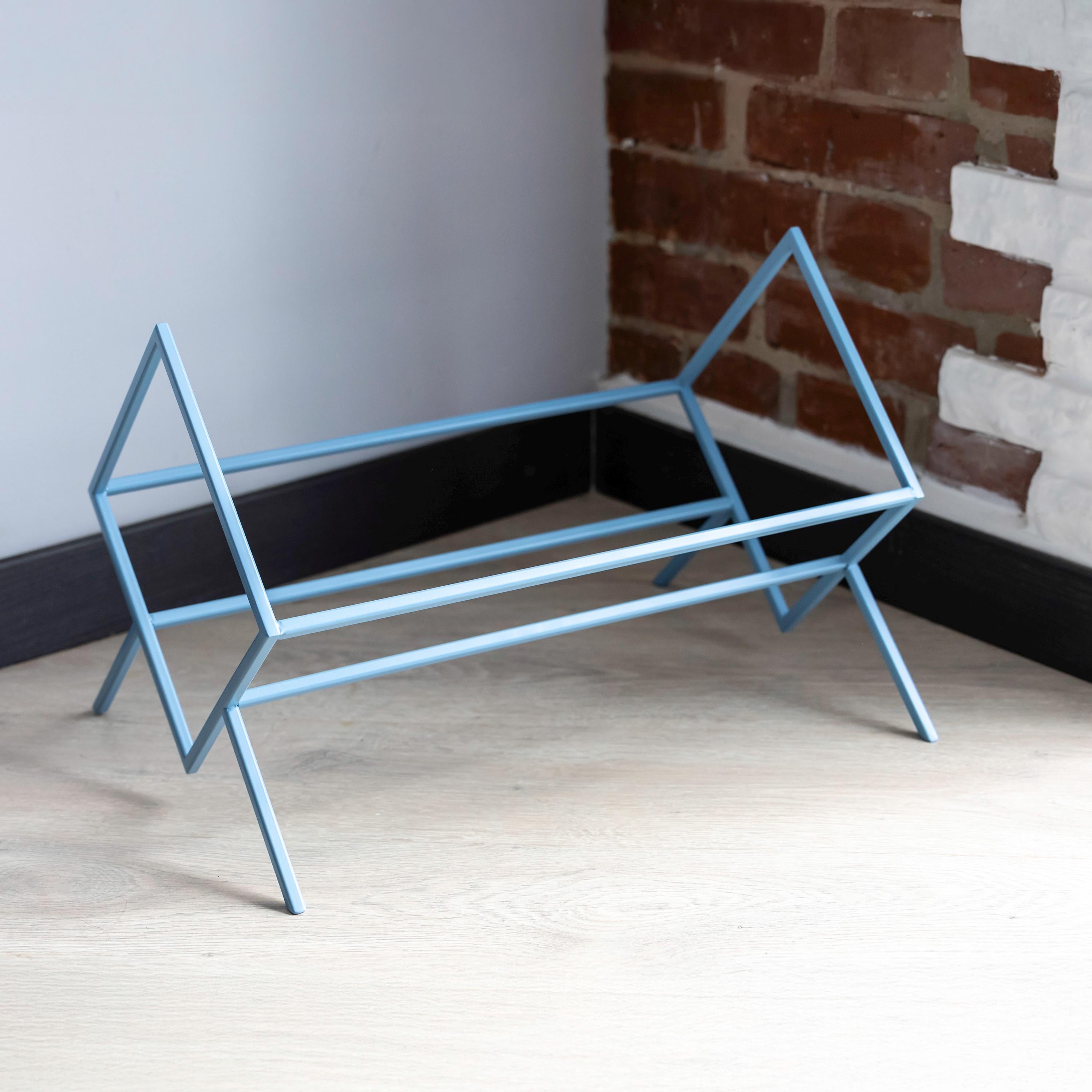 LP Record Stand Metal Vinyl Storage Rack Record Holder Modern Organizer