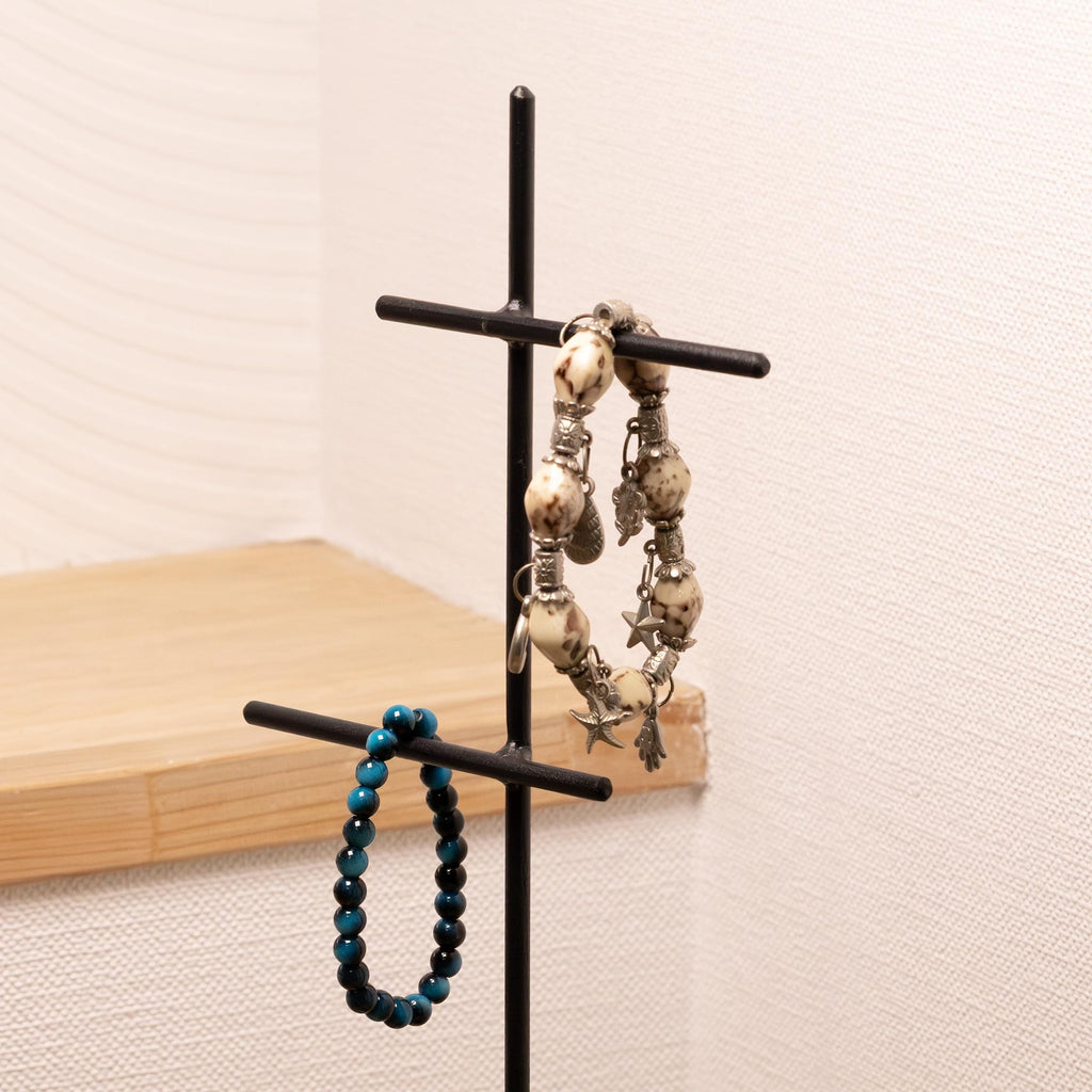 Modern Metal Jewelry Stand: Handmade Vanity Organizer