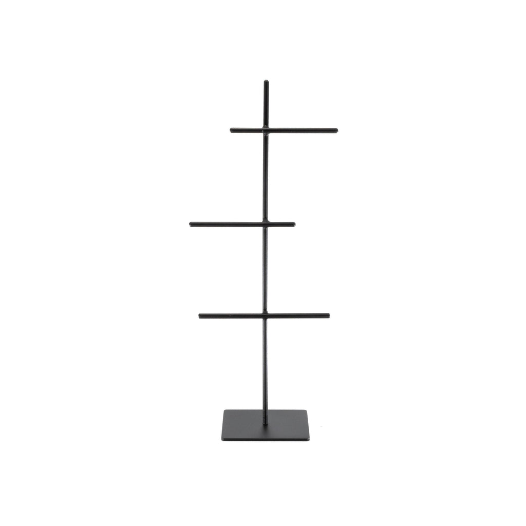 Modern Jewelry Holder Stand Metal Necklace Organizer for Vanity and Dresser