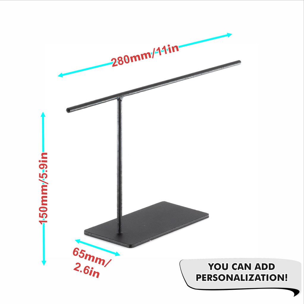 Metal Jewelry Stand Bracelet Holder Watch Organizer Minimalist Display Rack