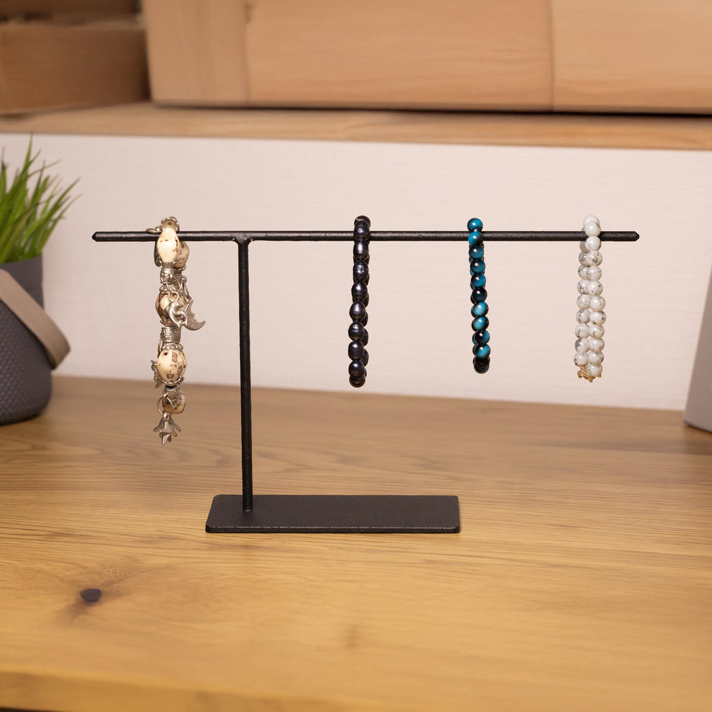Metal Jewelry Stand Bracelet Holder Watch Organizer Minimalist Display Rack