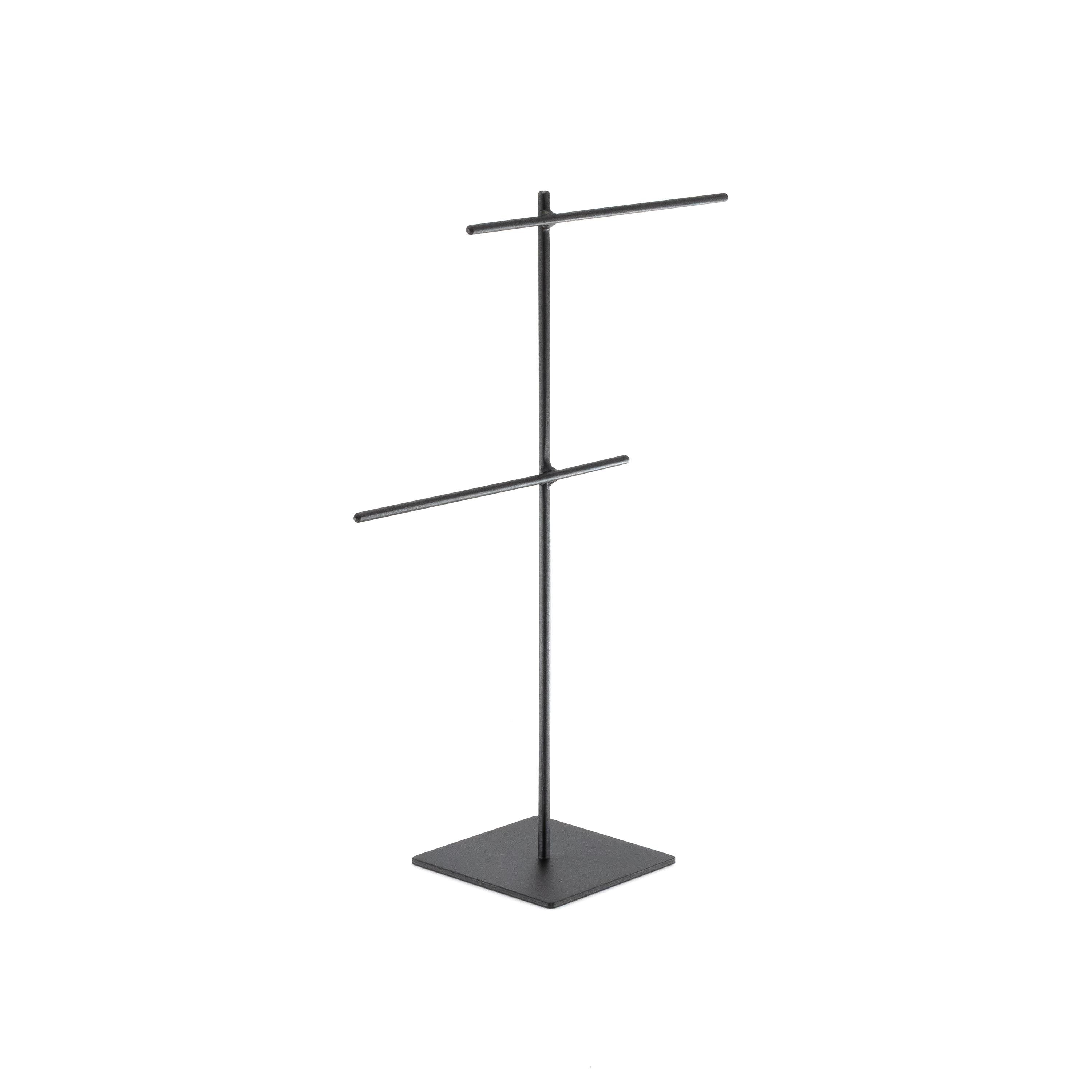 Compact Metal Jewelry Rack  Necklace Hanger, Watch & Bracelet Holder, Sunglasses Stand