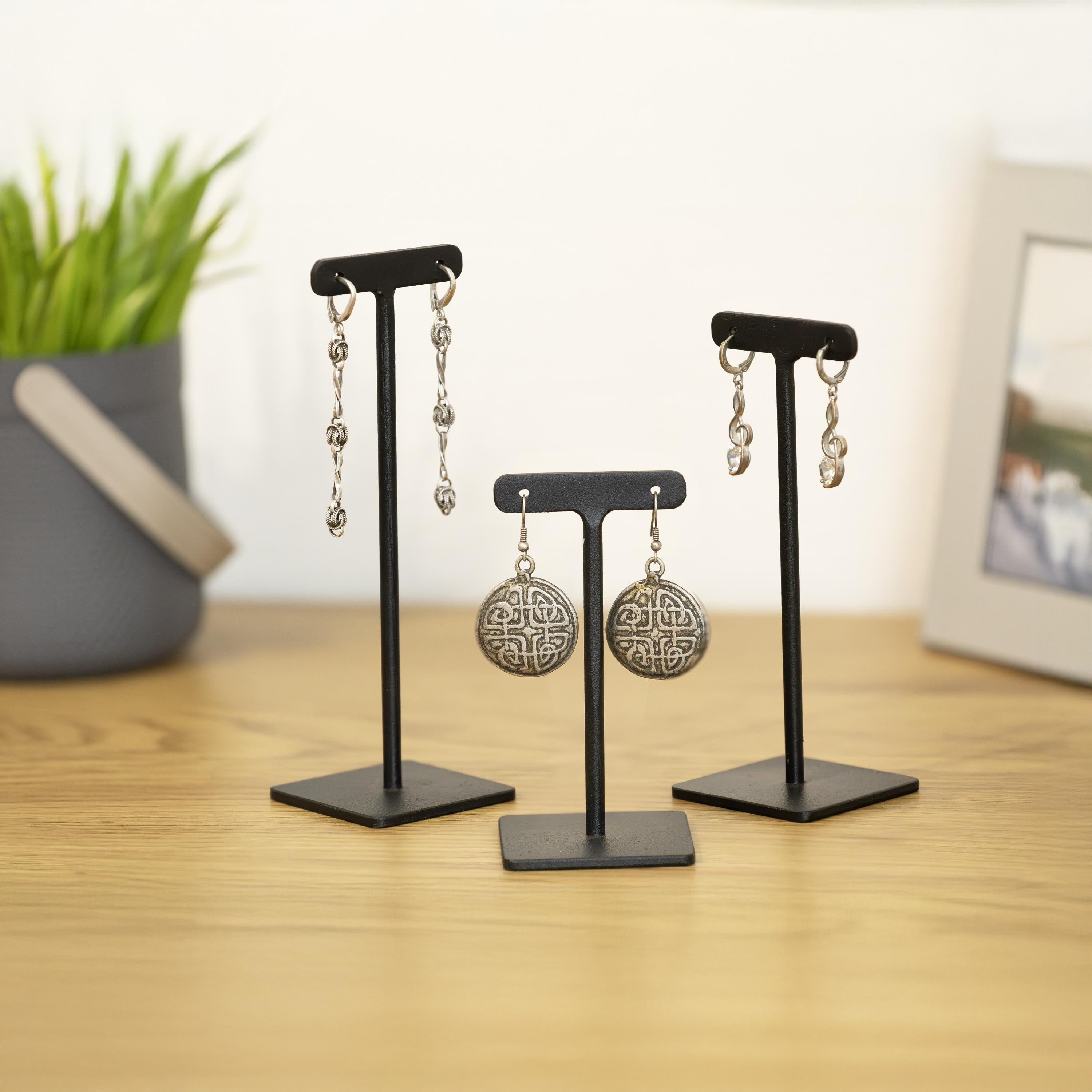 Metal Earrings Display Stand  Jewelry Organizer for Earrings and Studs