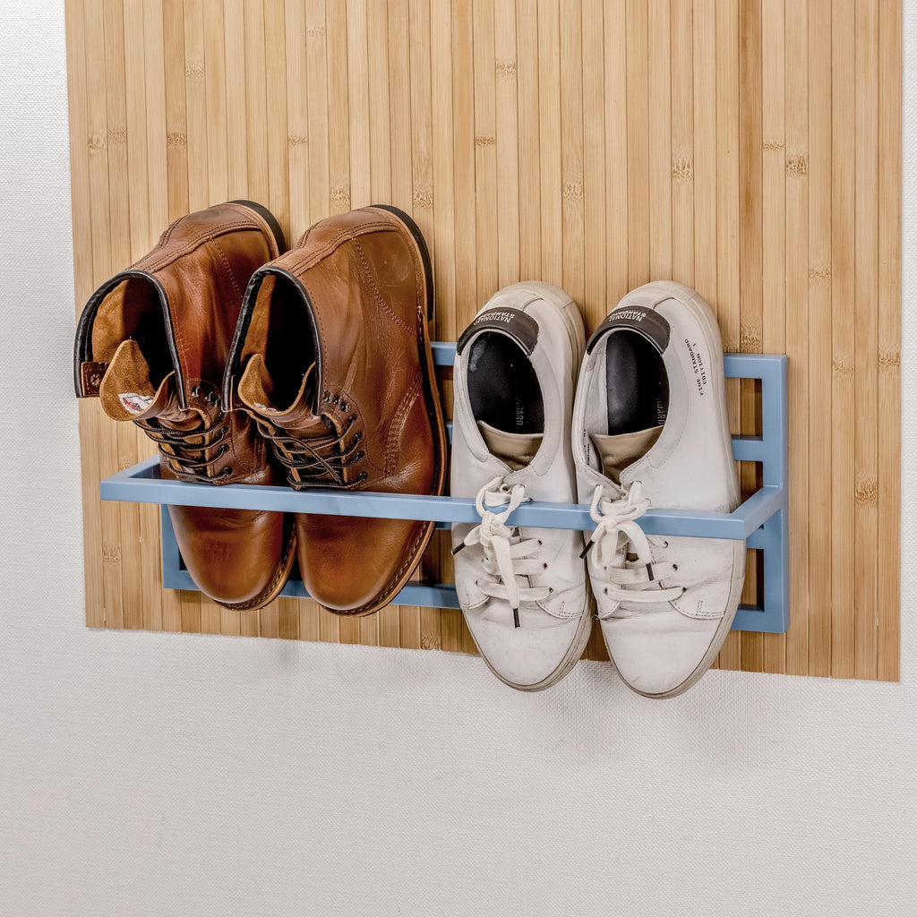 Minimalist Wall Shoe Shelf | Space-Saving Entryway Shoe Storage