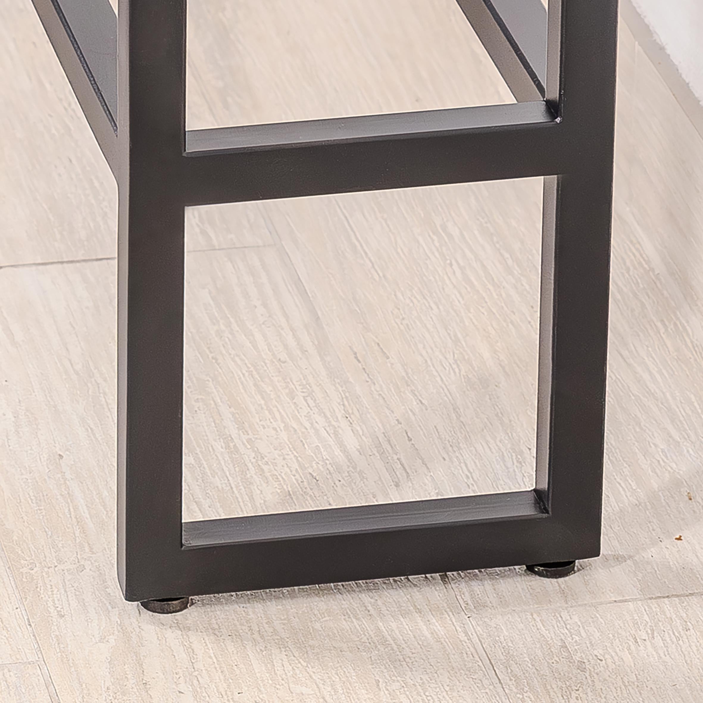Handmade Metal Shoe Rack, Minimalist Organizer Shelf, Modern Hallway Storage Stand