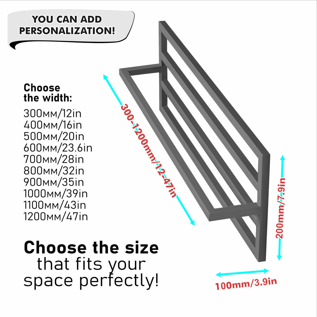 Minimalist Wall Shoe Shelf | Space-Saving Entryway Shoe Storage