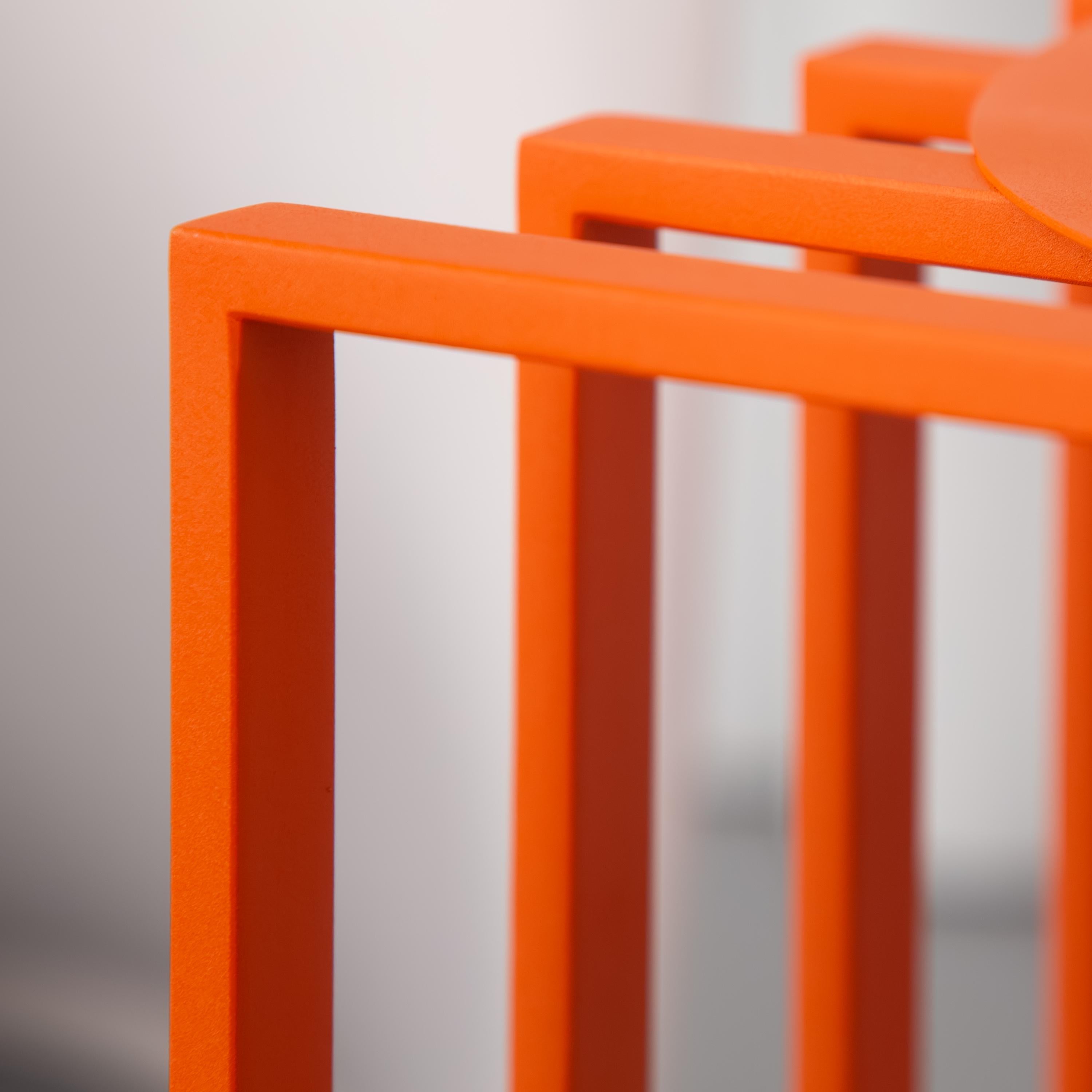 Handmade Metal Plant Stand, Modern Minimalist Side Table