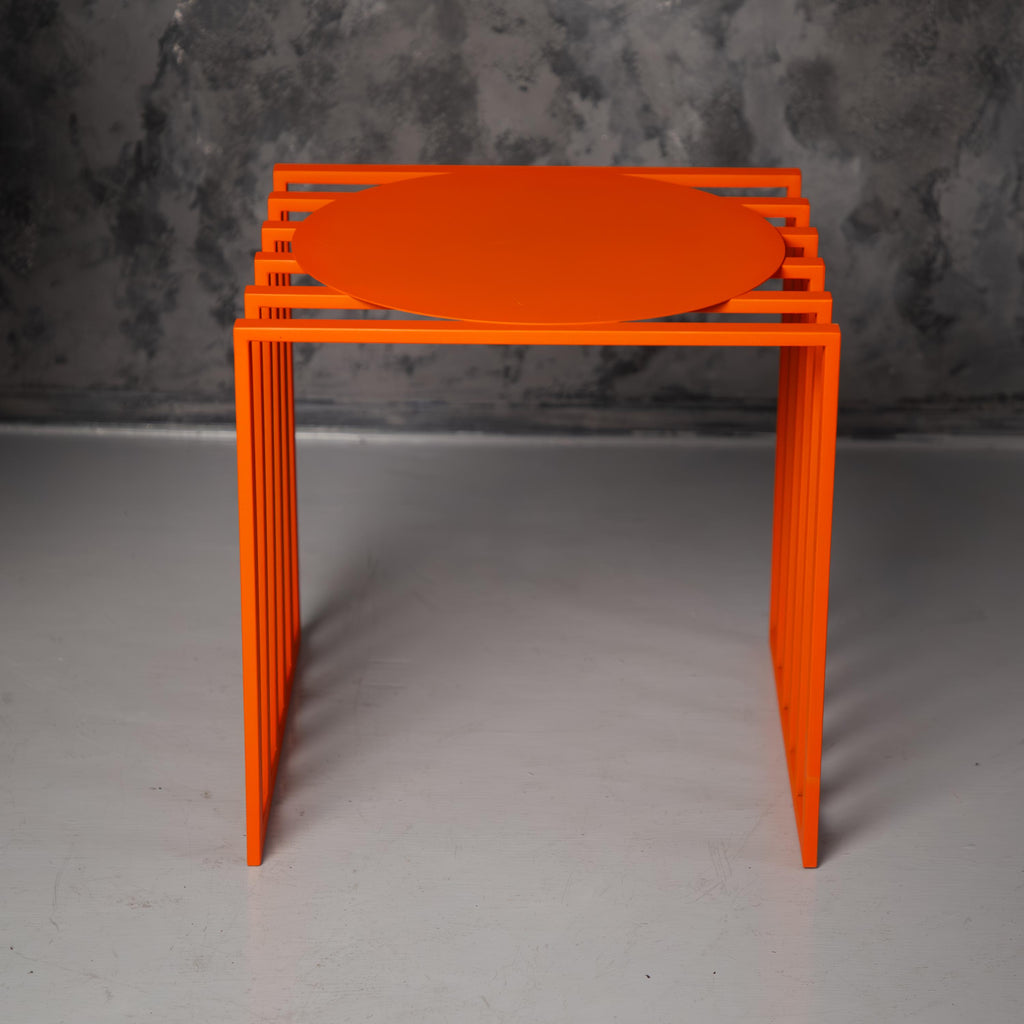 Metal Bedside Table, Modern Nightstand, Minimalist Side Table, Small End Table, Scandinavian Furniture