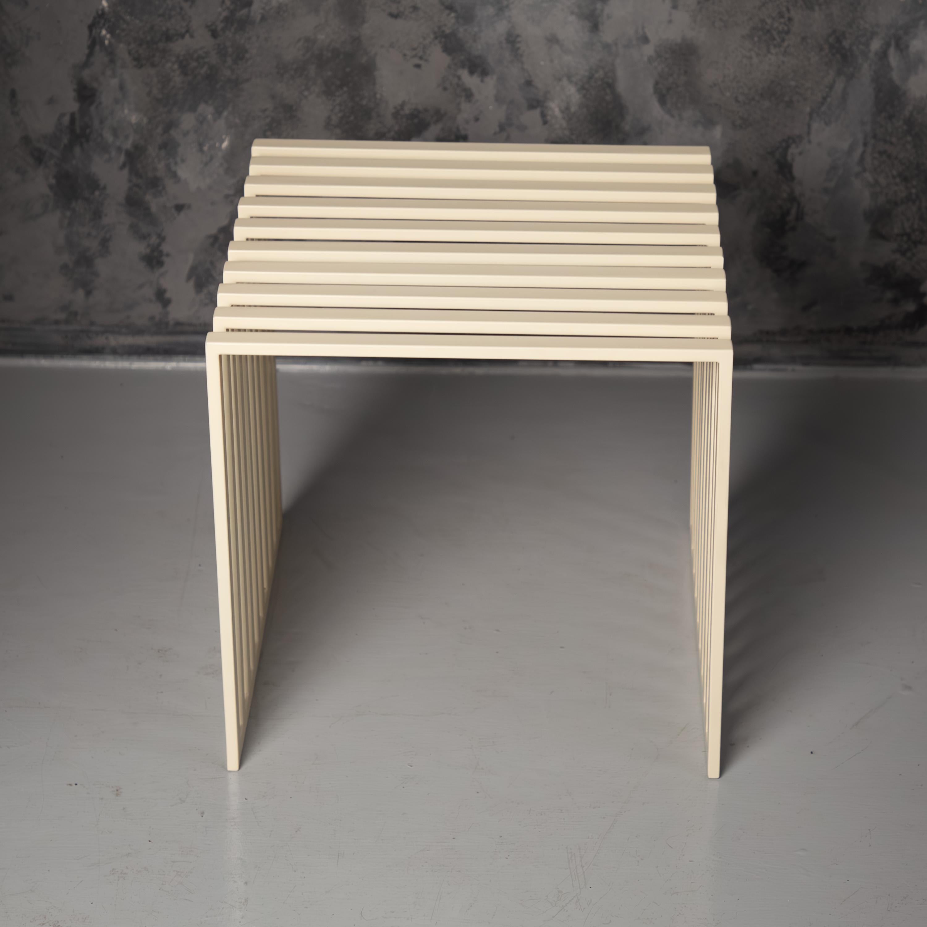 Handmade Metal Side Table, Modern Accent Table, Small Coffee & Plant Stand