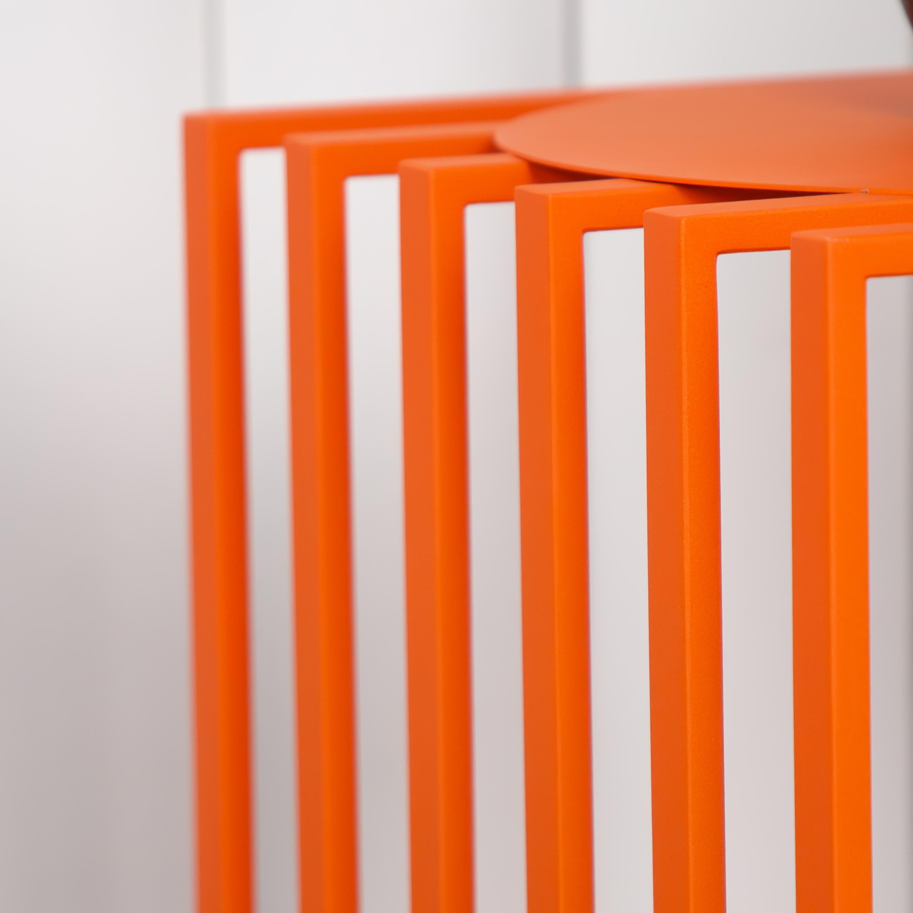 Handmade Metal Plant Stand, Modern Minimalist Side Table