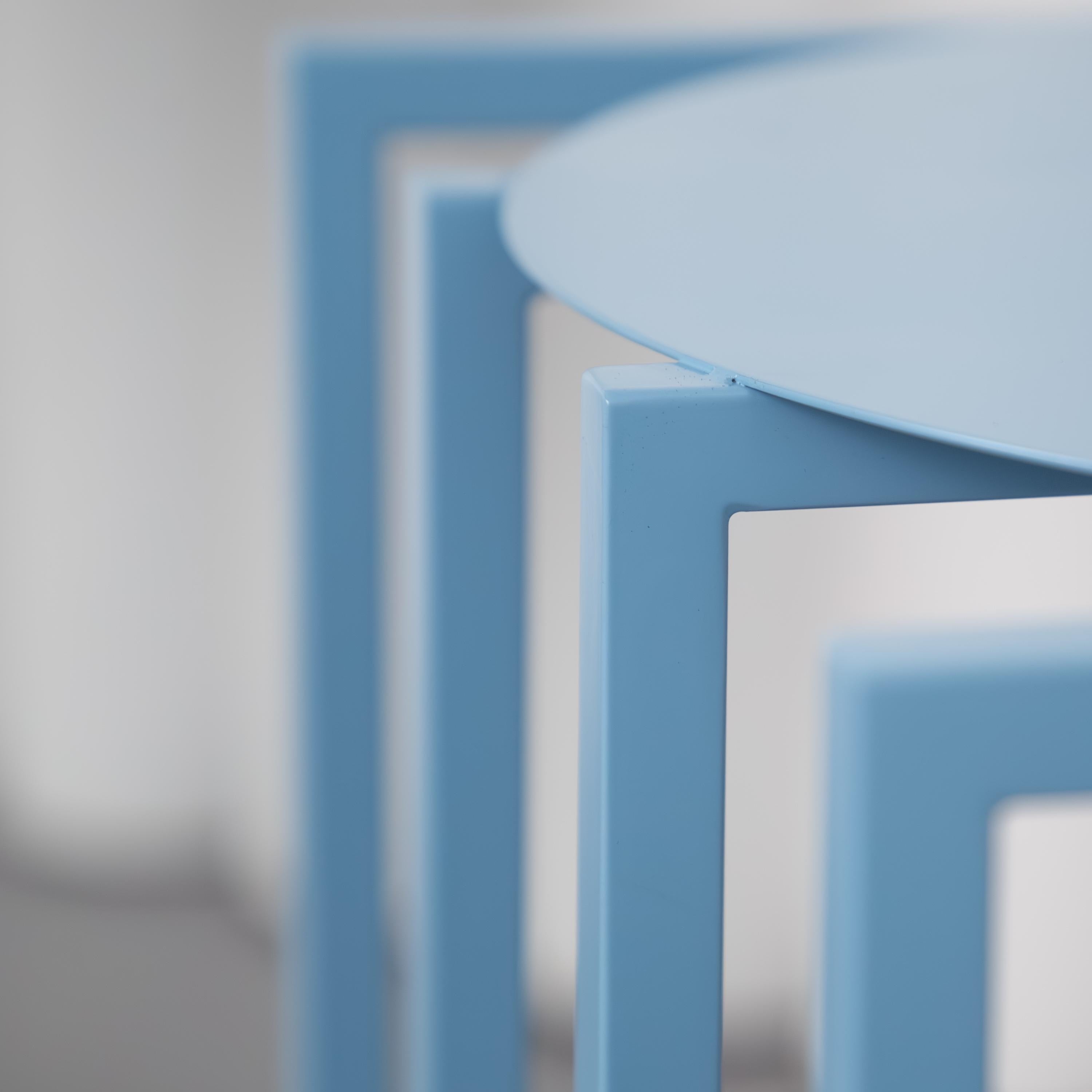 Modern Metal Bedside Table / Nightstand  Handmade Minimalist Side Table