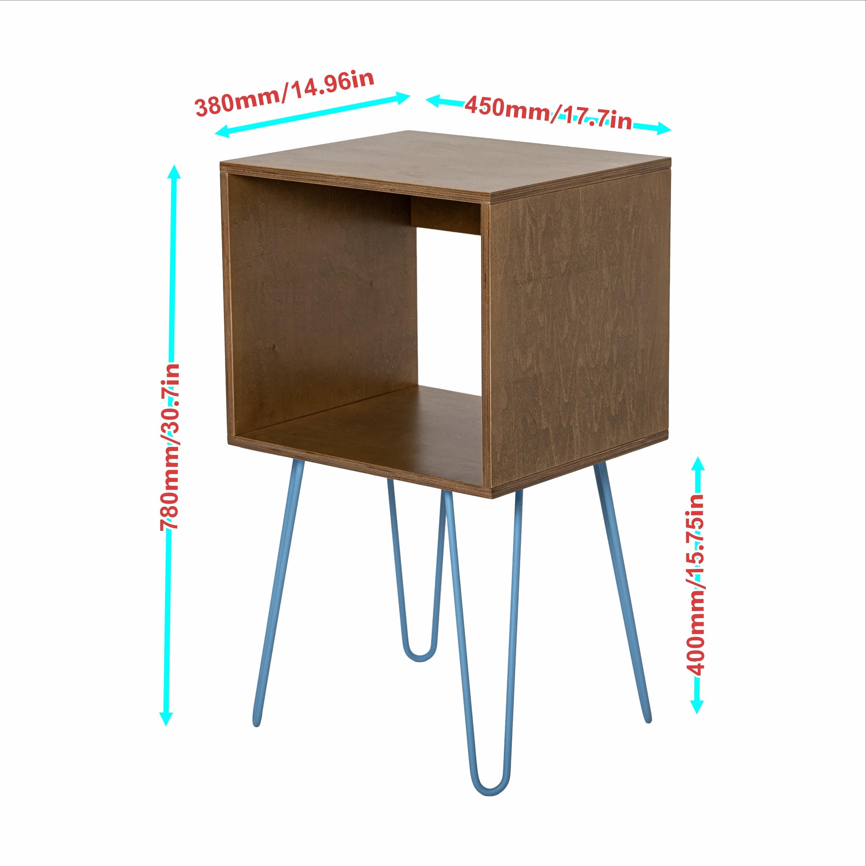 Vinyl Stand for Record Player with Storage, Turntable Rack