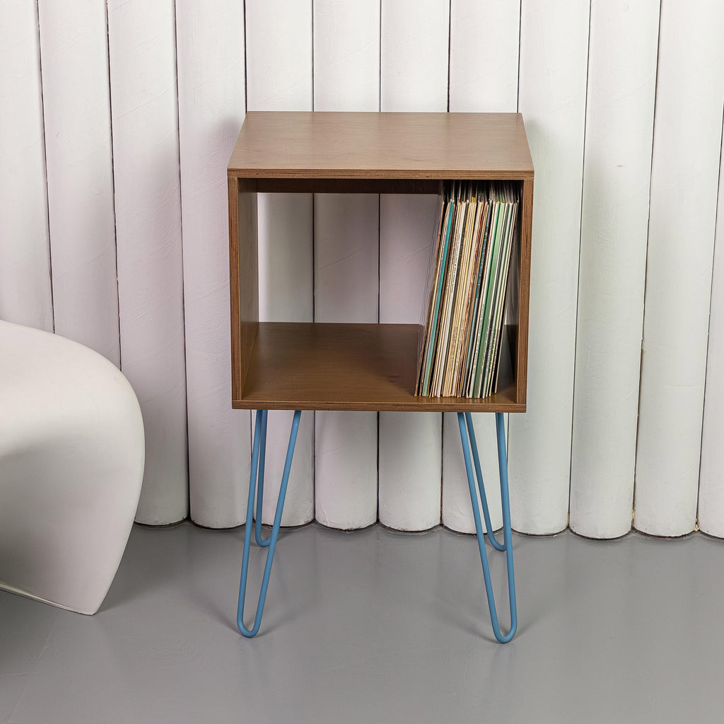 Vinyl Stand for Record Player with Storage, Turntable Rack